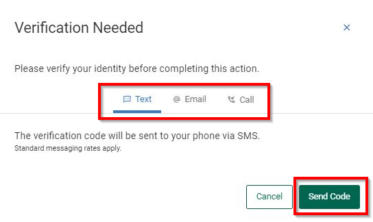 Two-Factor Authentication Optional Step 3